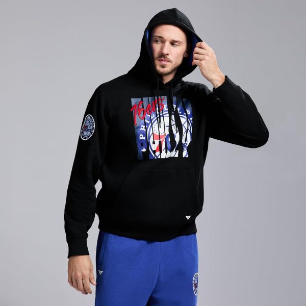 Men's X NBA Officially Licensed Long Sleeve Pullover Hoodie Fleece Sweatshirt - Image 47