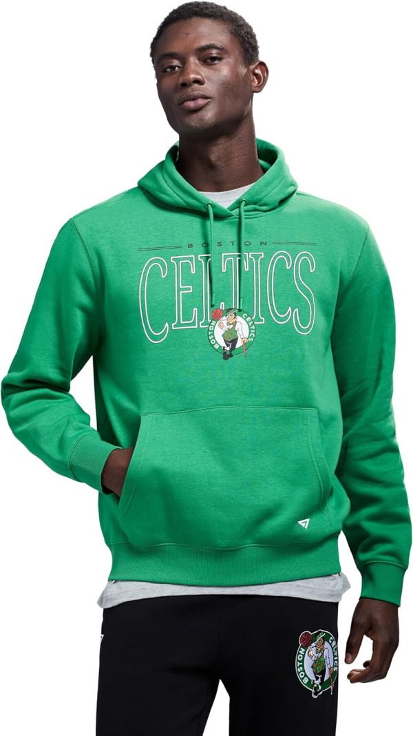 Men's X NBA Officially Licensed Long Sleeve Classic Pullover Hoodie Fleece Sweatshirt - Image 43