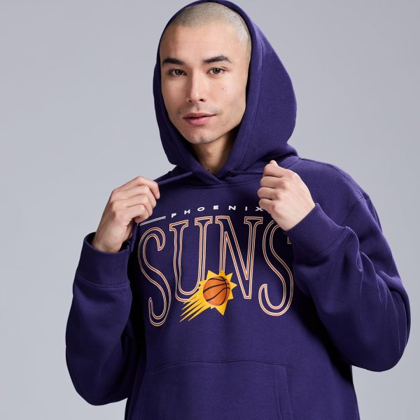 Men's X NBA Officially Licensed Long Sleeve Classic Pullover Hoodie Fleece Sweatshirt - Image 95