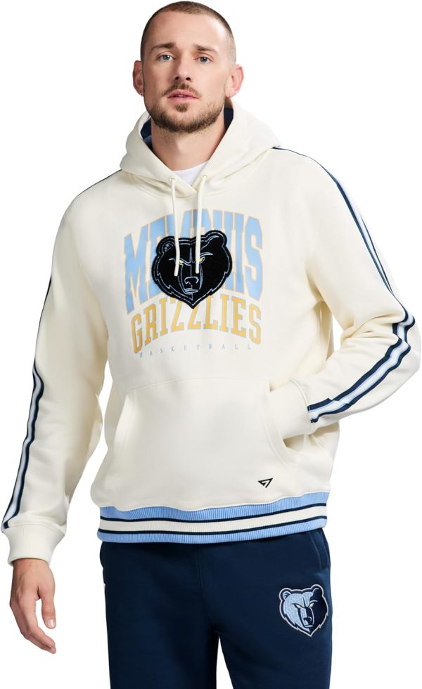 x NBA Officially Licensed Men's Long Sleeve Pullover Hoodie Fleece Heavyweight Sweatshirt - Image 7