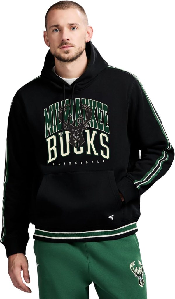 x NBA Officially Licensed Men's Long Sleeve Pullover Hoodie Fleece Heavyweight Sweatshirt - Image 37