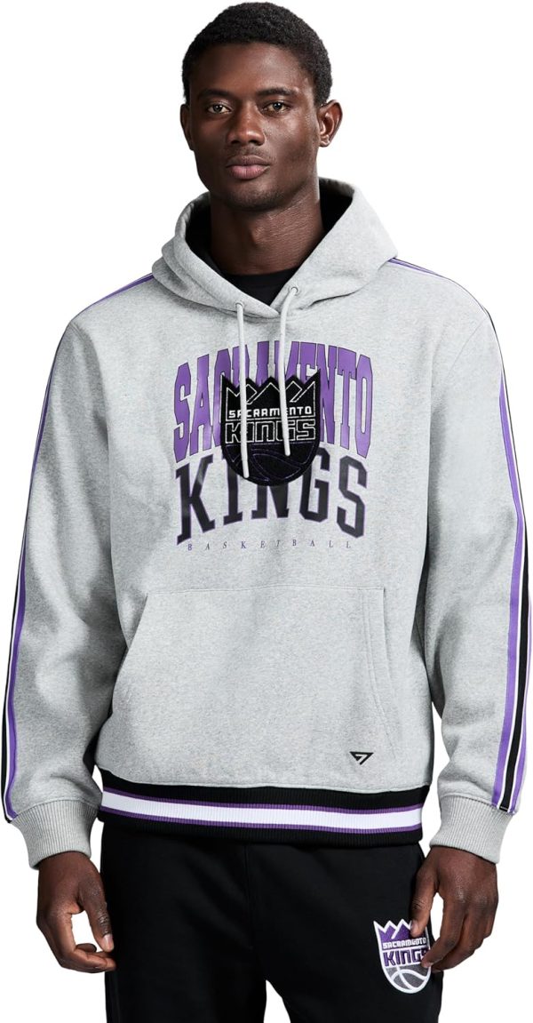 x NBA Officially Licensed Men's Long Sleeve Pullover Hoodie Fleece Heavyweight Sweatshirt - Image 48