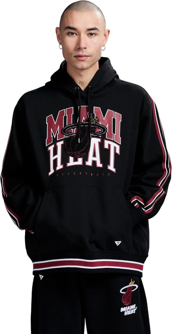 x NBA Officially Licensed Men's Long Sleeve Pullover Hoodie Fleece Heavyweight Sweatshirt - Image 72