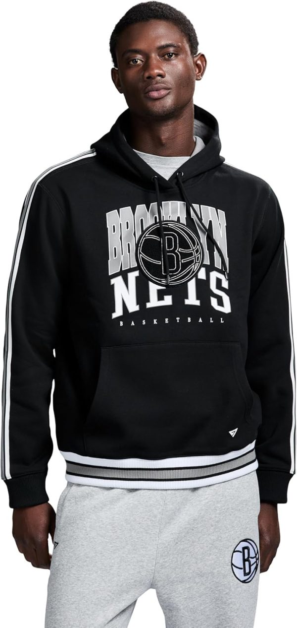 x NBA Officially Licensed Men's Long Sleeve Pullover Hoodie Fleece Heavyweight Sweatshirt - Image 78